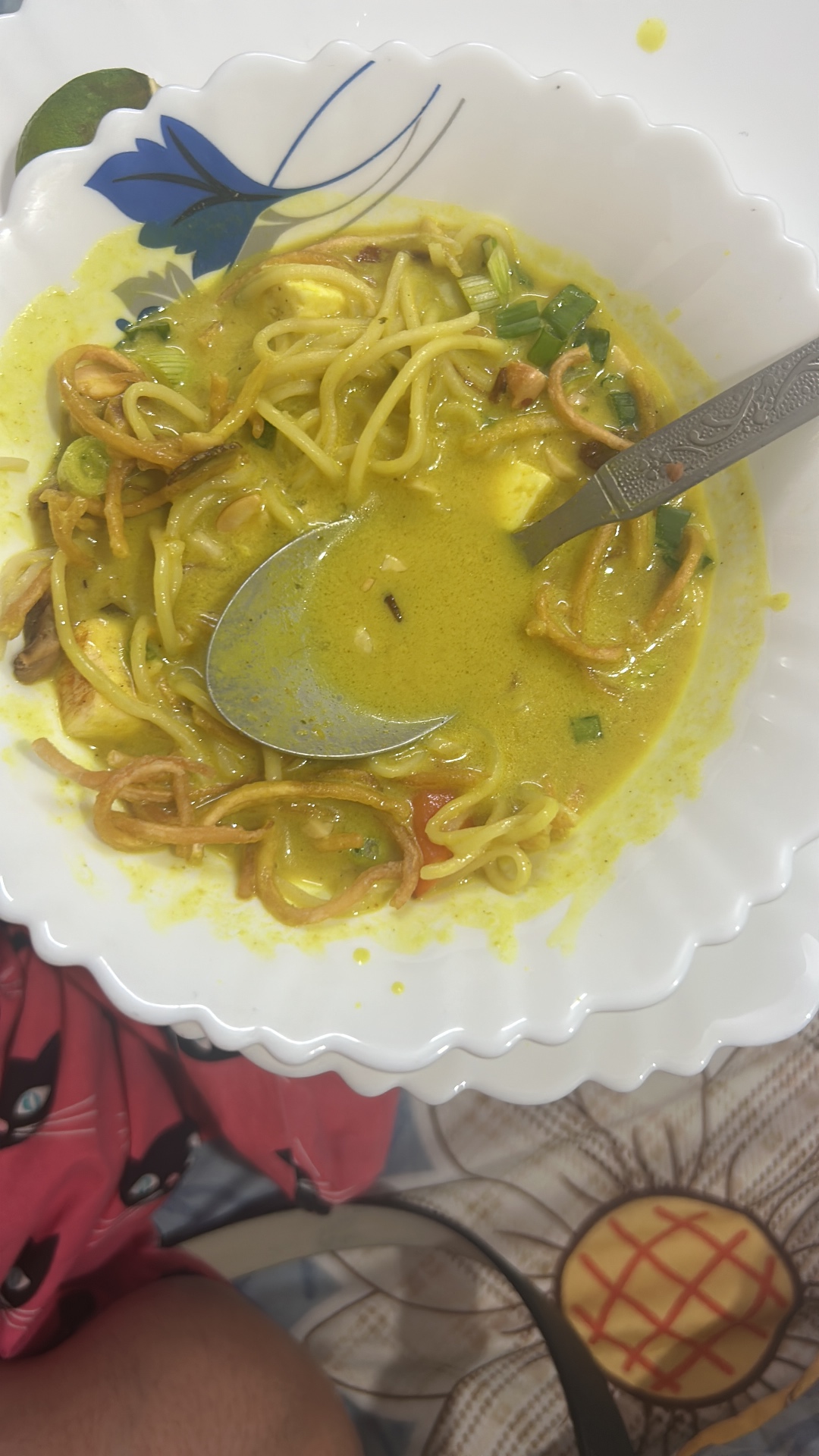 Khao suey, weeknight version