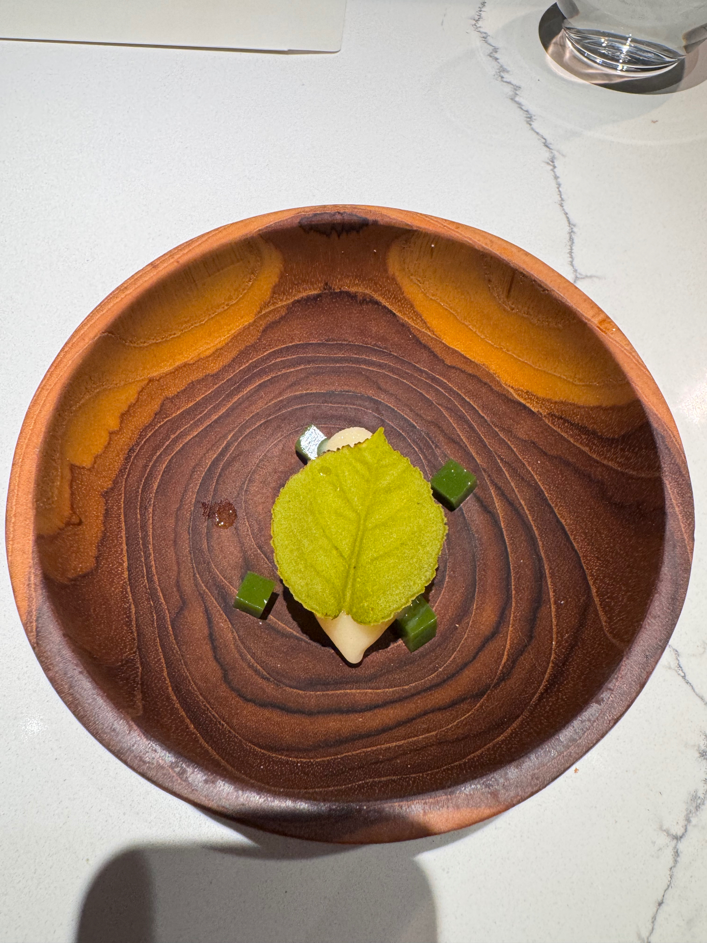 Tasting menu, course one